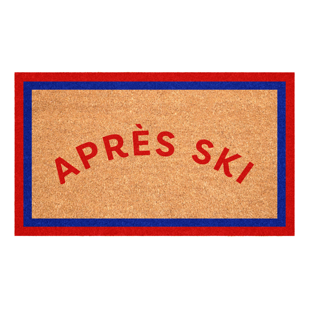 Apres Ski Border Doormat