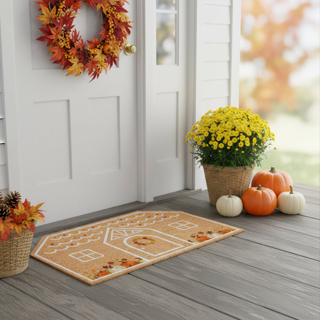 Fall Cottage Doormat