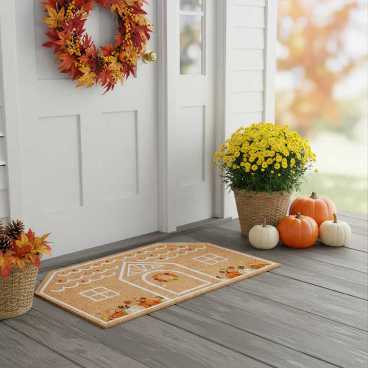 Fall Cottage Doormat