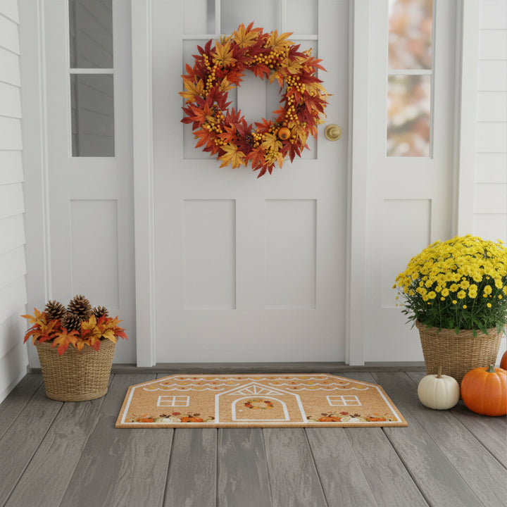 Fall Cottage Doormat