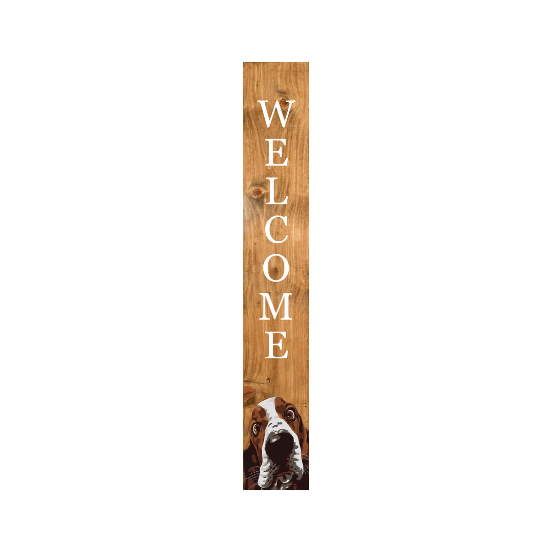 Basset Hound Porch Sign