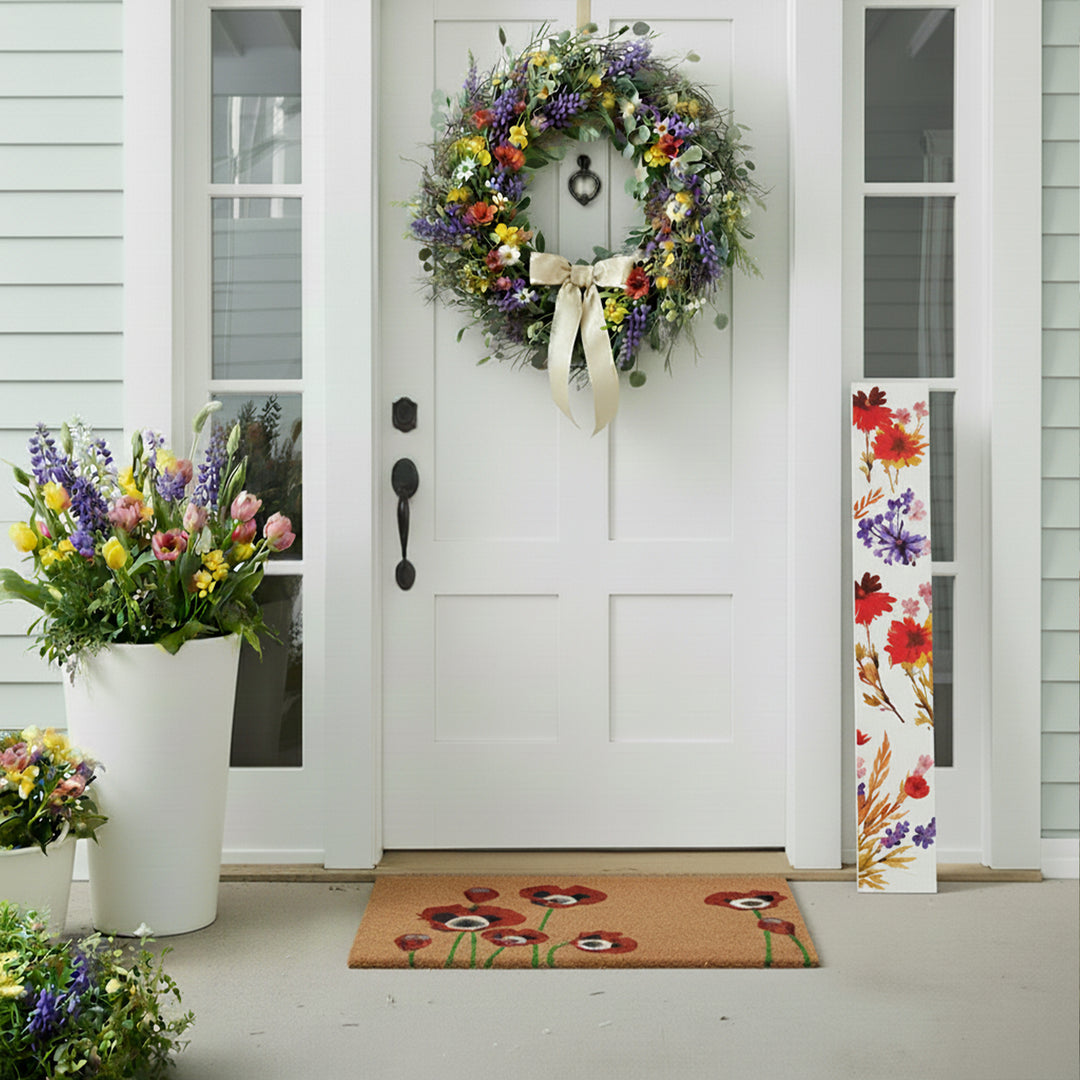 Floral Porch Leaner