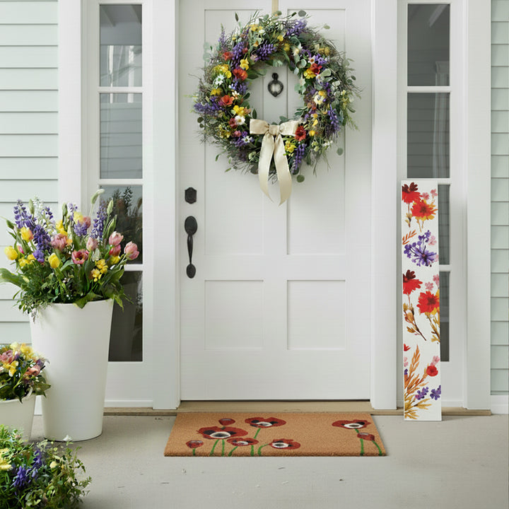 Floral Porch Leaner