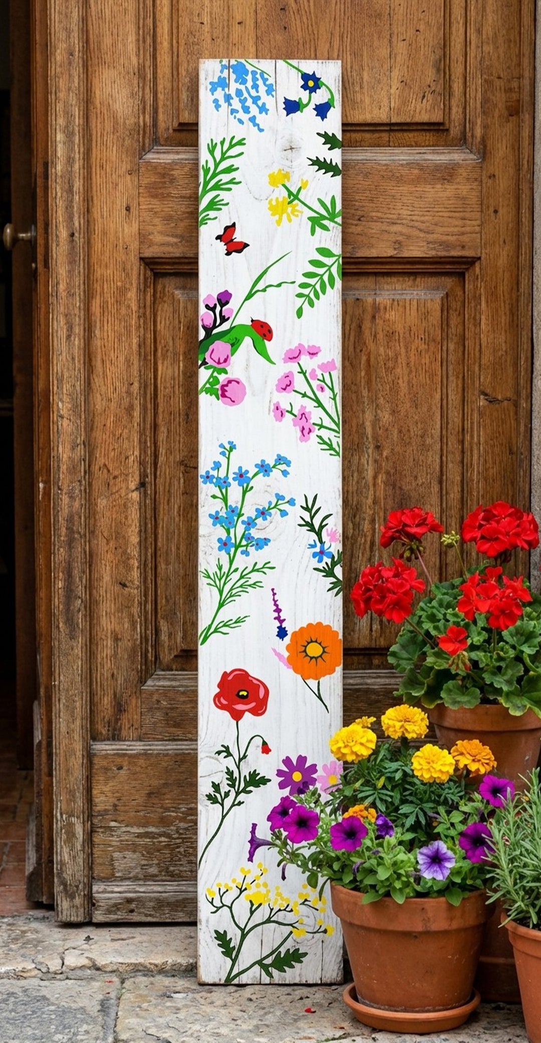 Cottage Meadow Porch Leaner