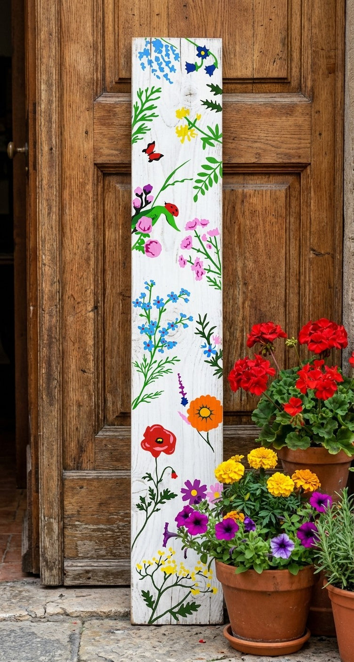 Cottage Meadow Porch Leaner