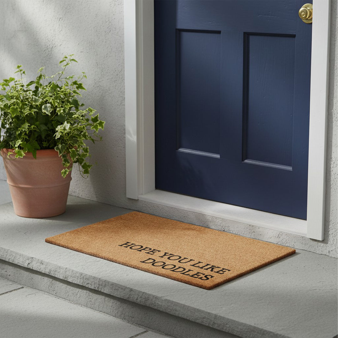 Hope You Like Doodles Doormat