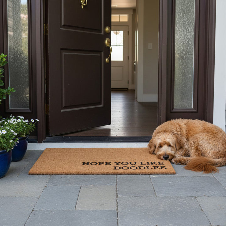 Hope You Like Doodles Doormat