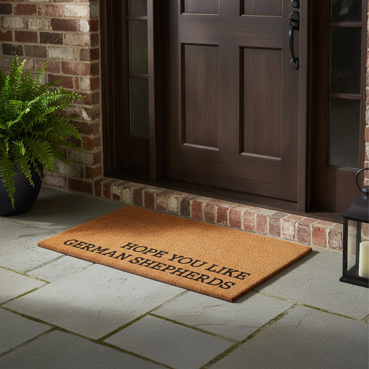 Hope You Like Germen Shepherds Doormat