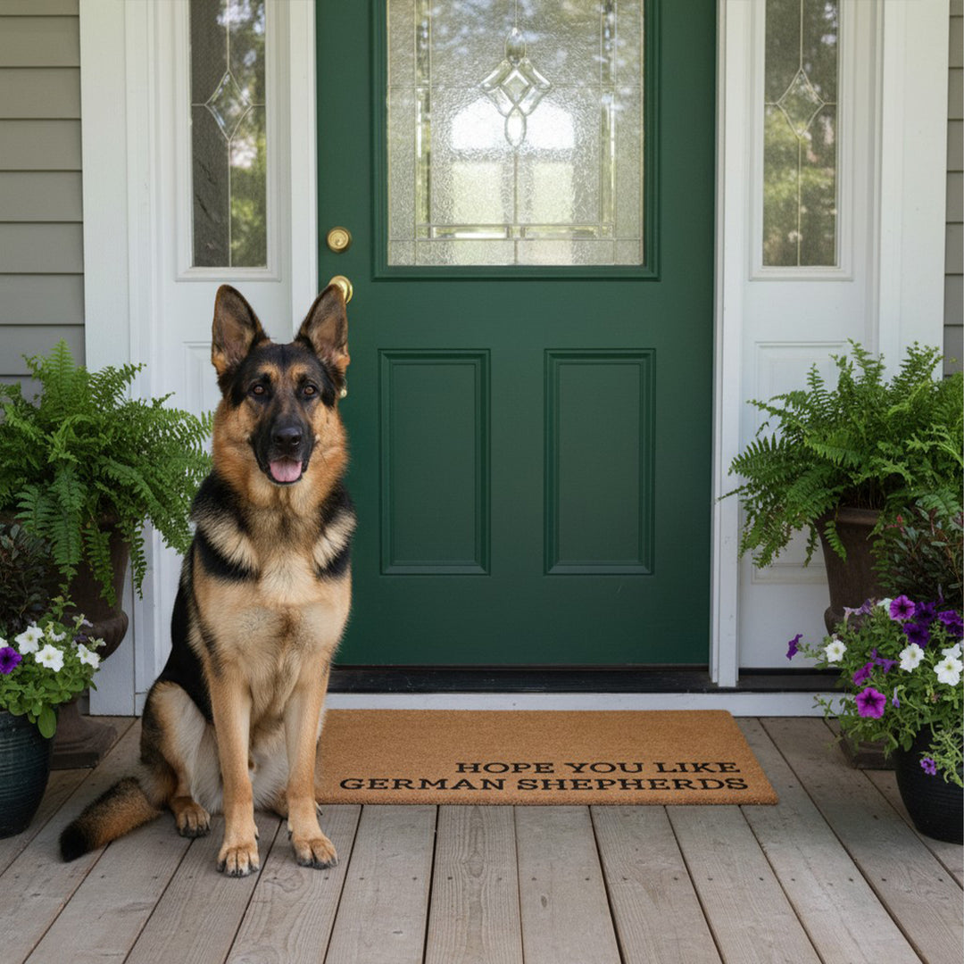 Hope You Like Germen Shepherds Doormat