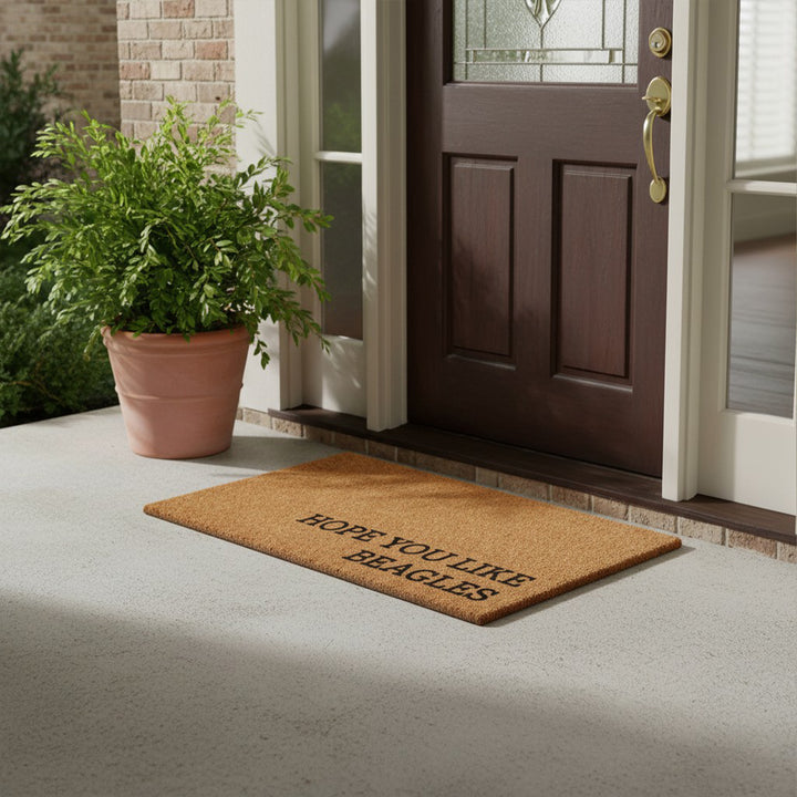 Hope You Like Beagles Doormat