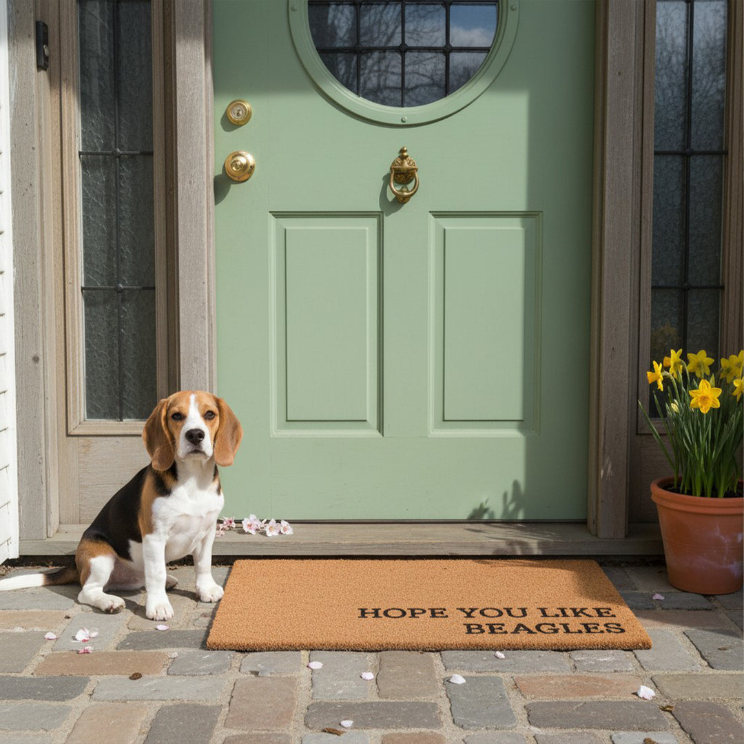 Hope You Like Beagles Doormat