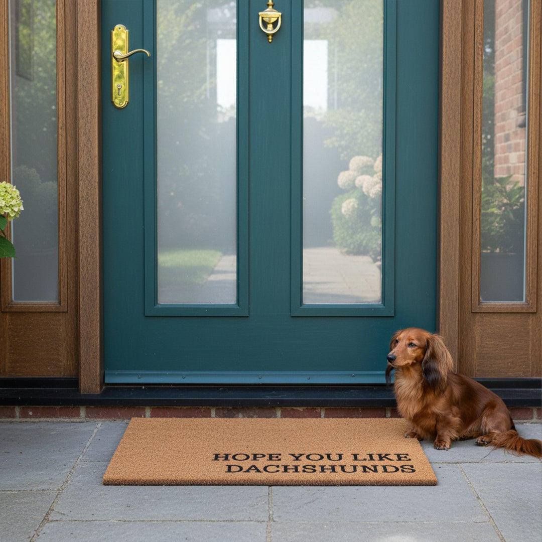 Hope You Like Dachshunds Doormat