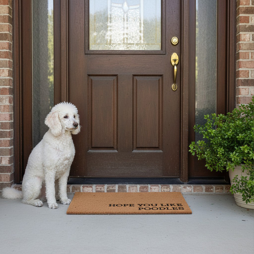 Hope You Like Schnauzers Doormat