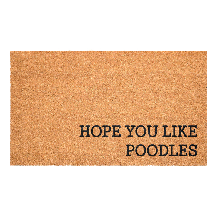 Hope You Like Schnauzers Doormat