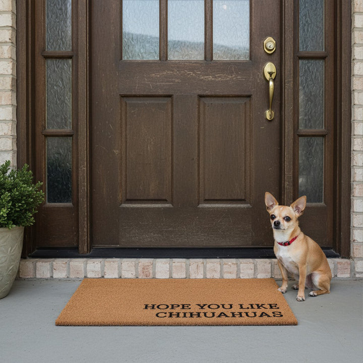 Hope You Like Chihuahuas Doormat