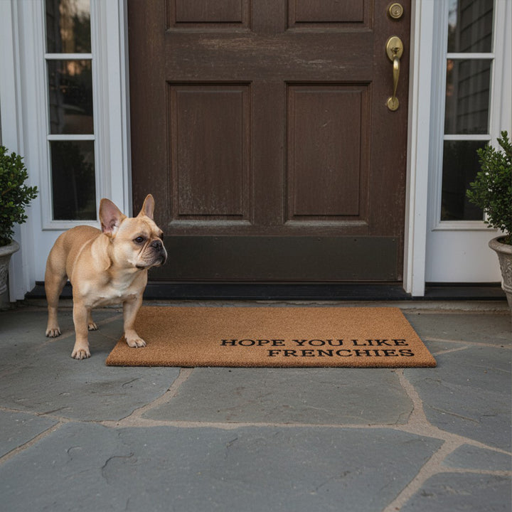Hope You Like Frenchies Doormat