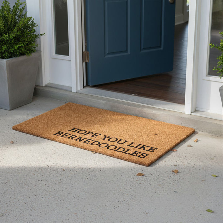 Hope You Like Bernedoodles Doormat