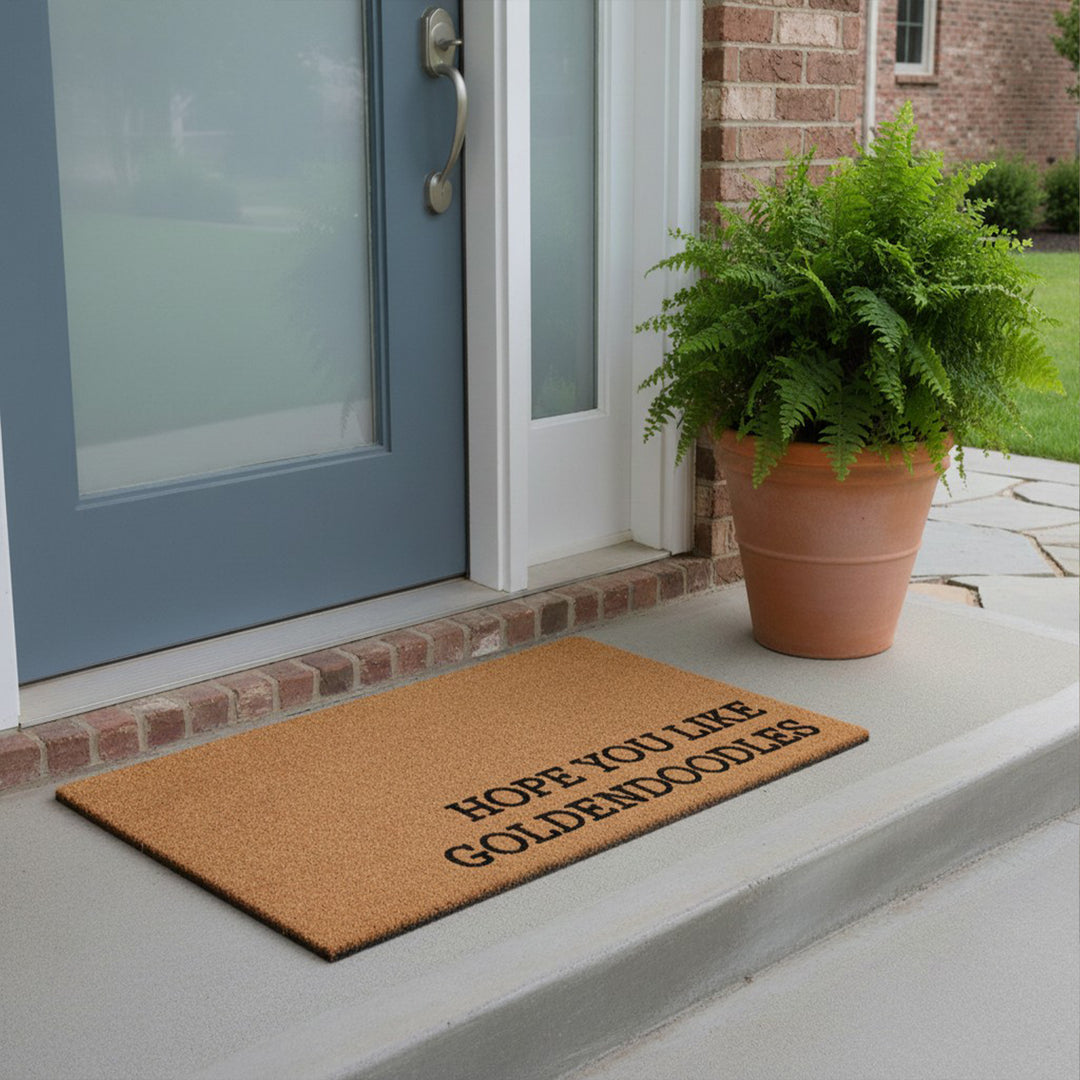 Hope You Like Goldendoodles Doormat