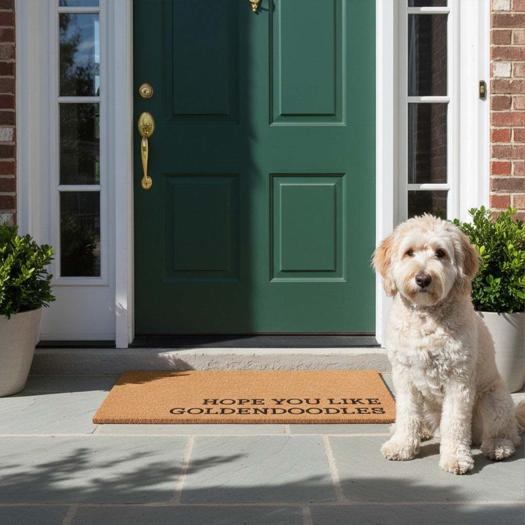 Hope You Like Goldendoodles Doormat