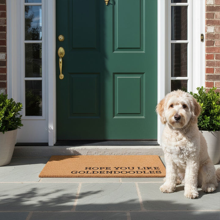 Hope You Like Goldendoodles Doormat
