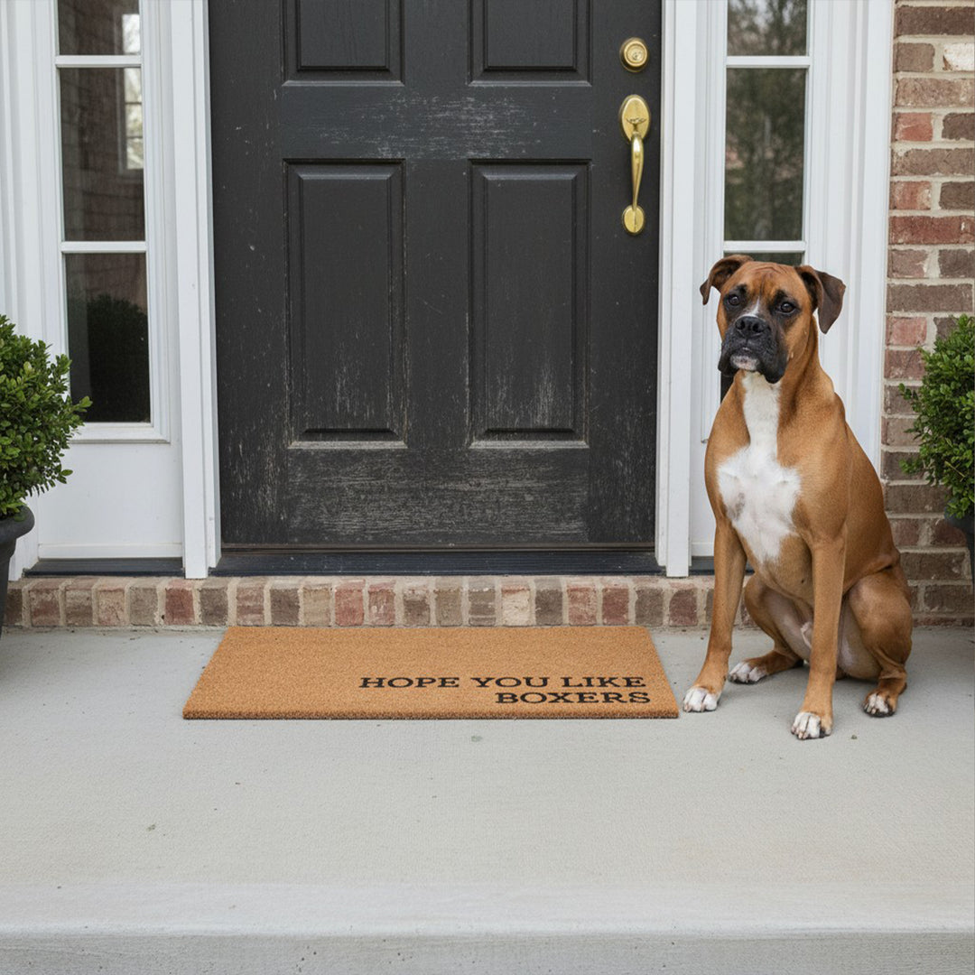 Hope You Like Boxers Doormat
