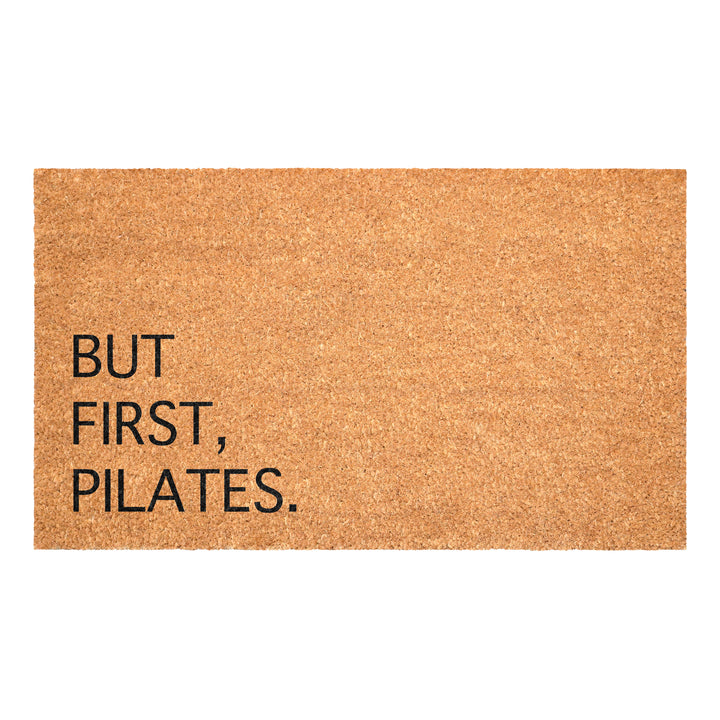 But First, Pilates Doormat