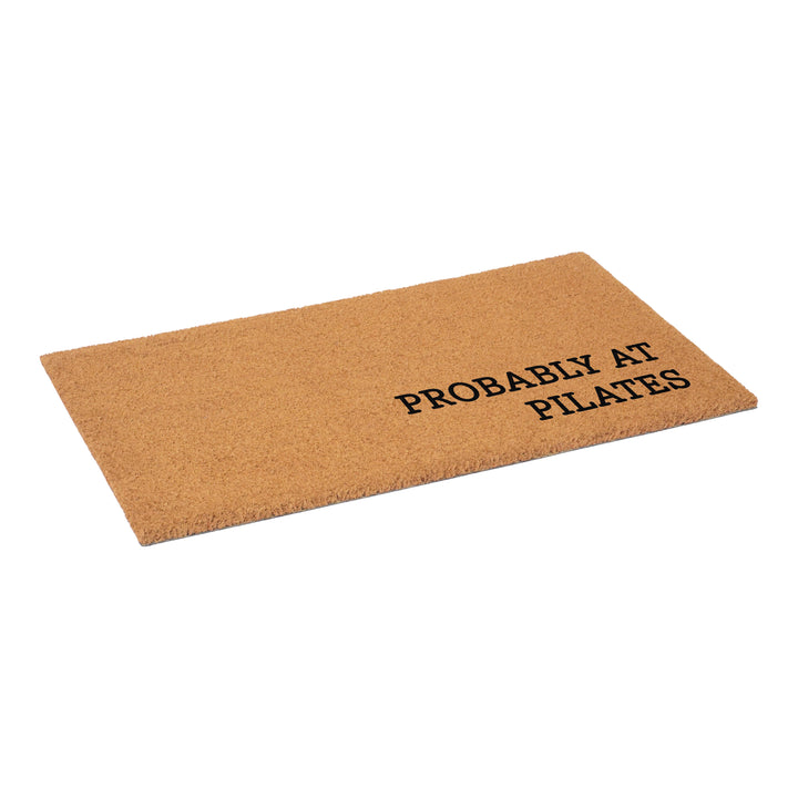Probably at Pilates Doormat