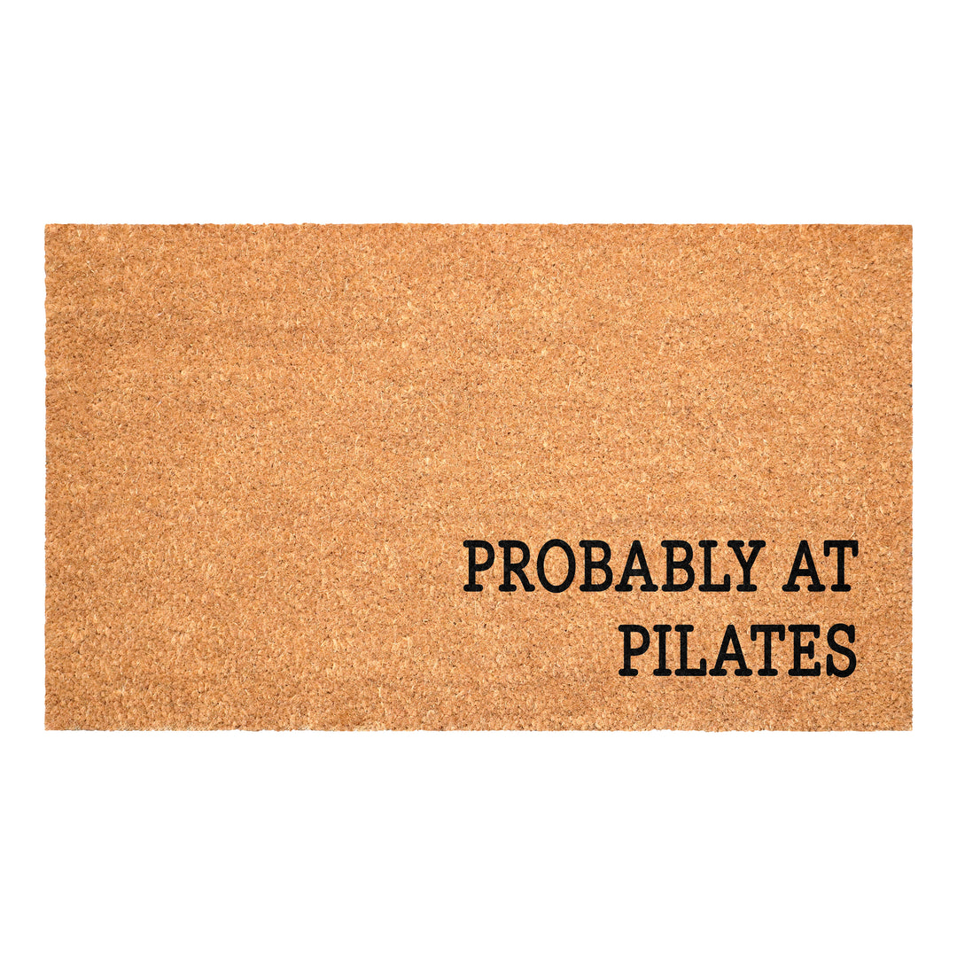 Probably at Pilates Doormat