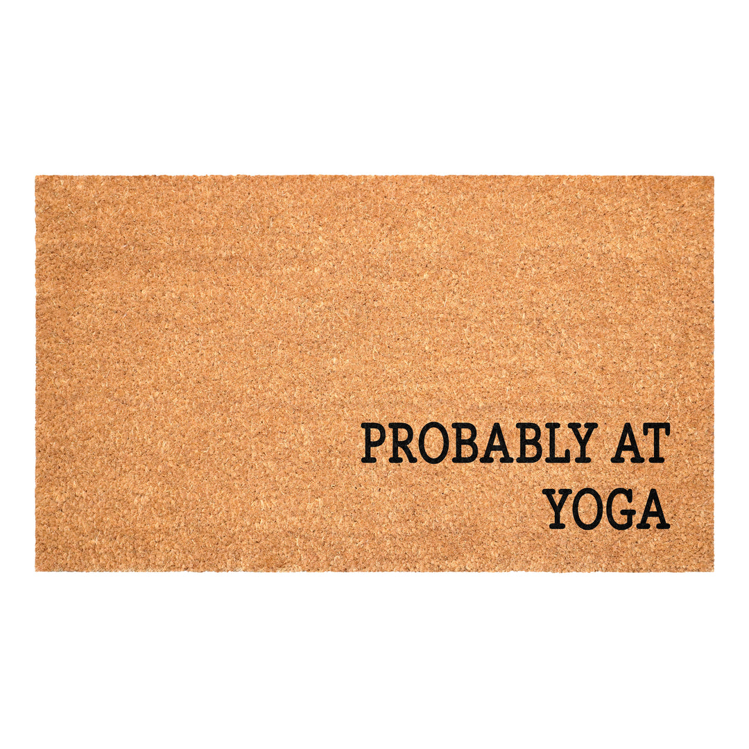 Probably at Yoga Doormat