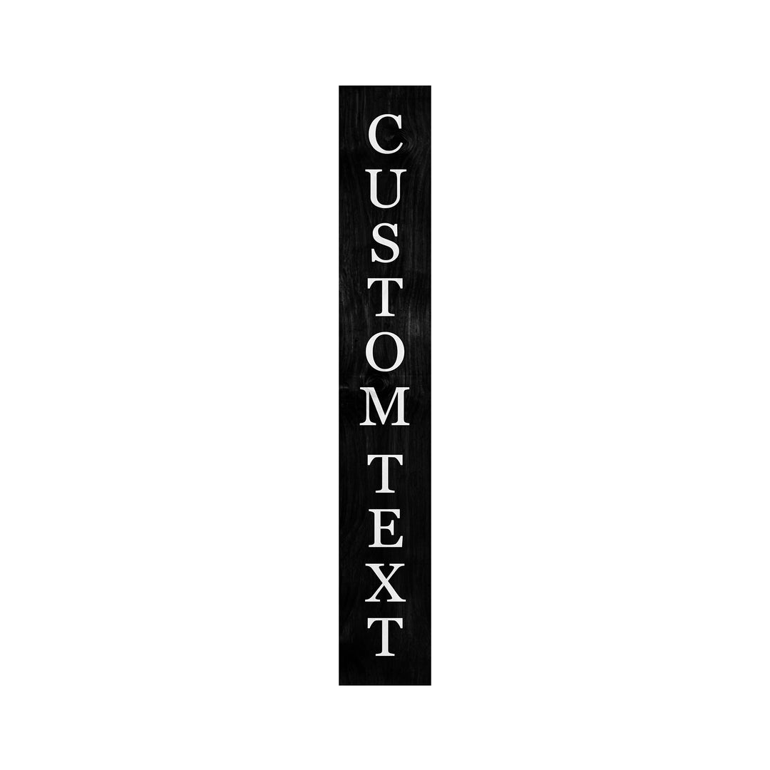 Personalized White and Personalized Stained