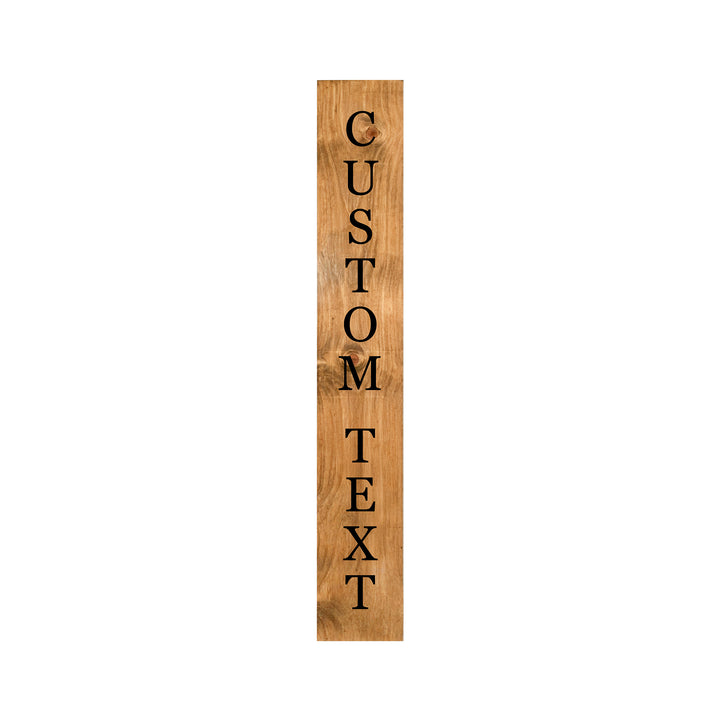 Personalized Black and Personalized Stained