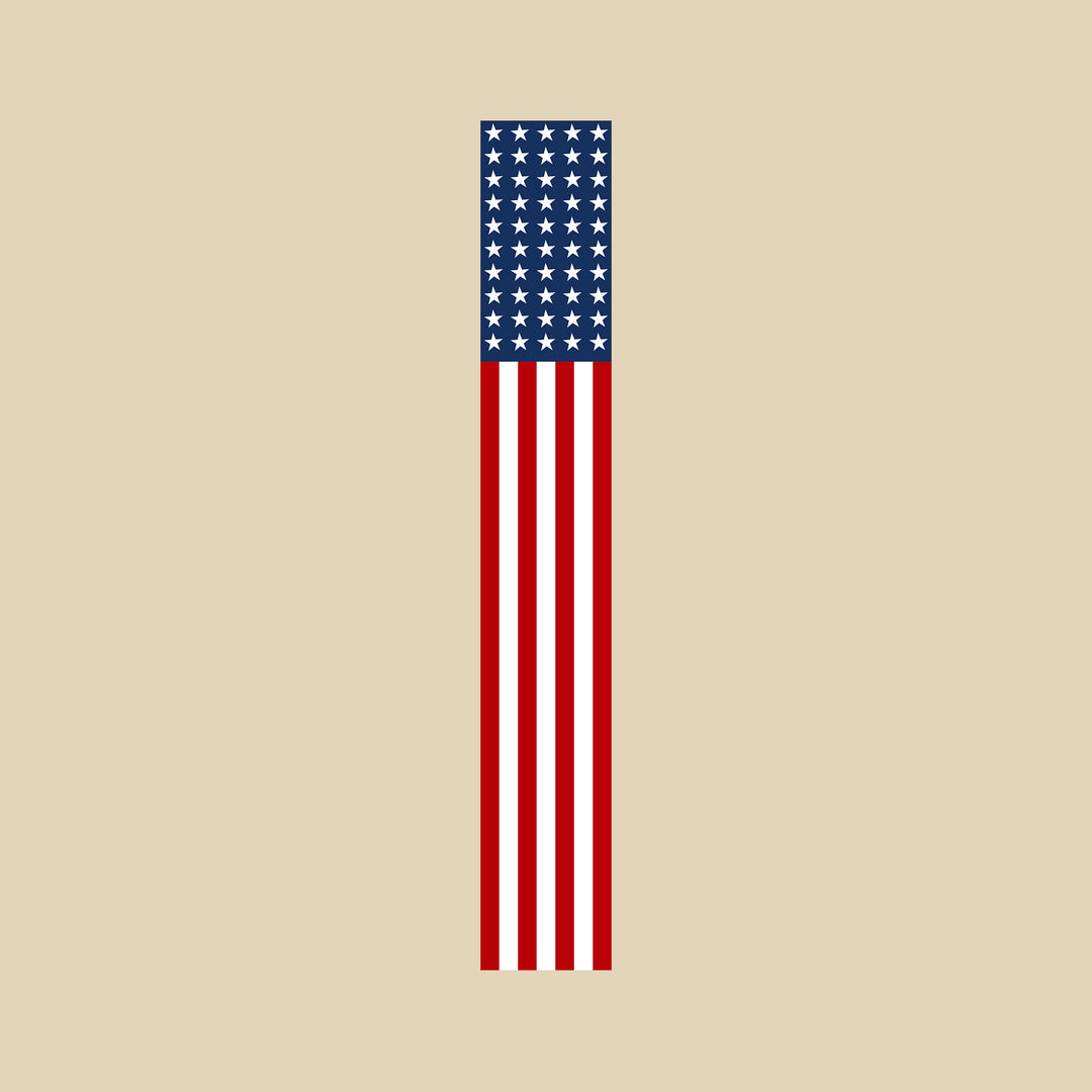 American Flag Porch Leaner