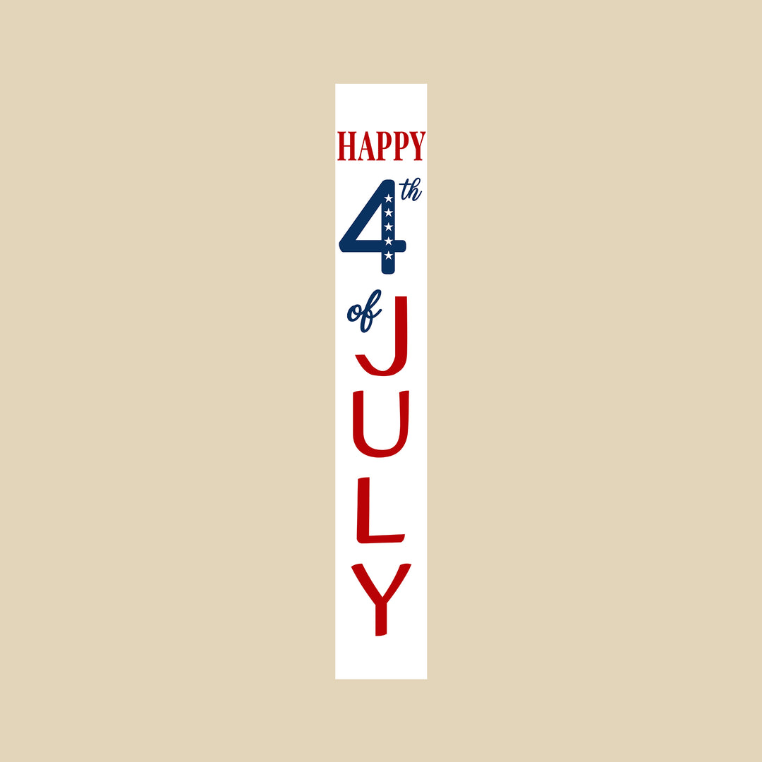 Happy 4th of July  White Porch leaner