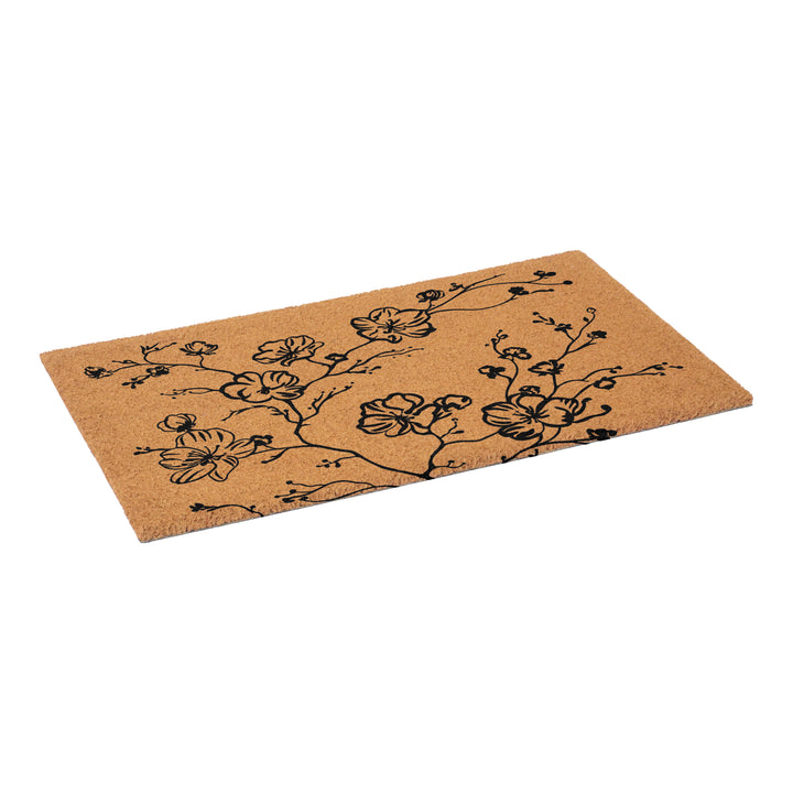 Midnight Blossoms Doormat