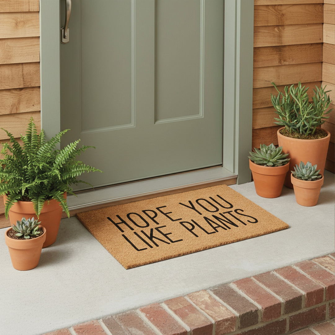 Hope you Like Plants Doormat