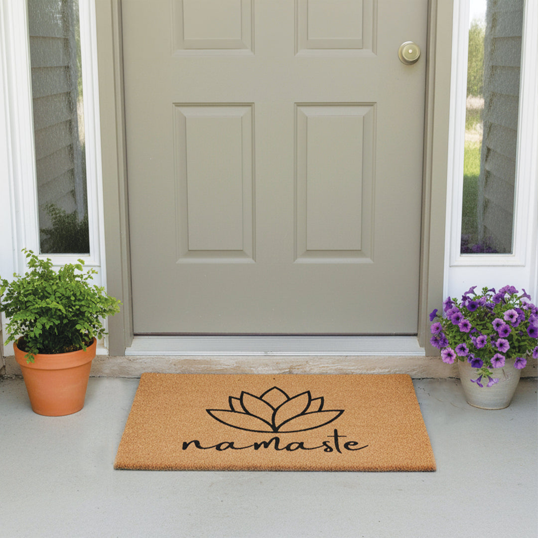 Namaste Lotus Doormat
