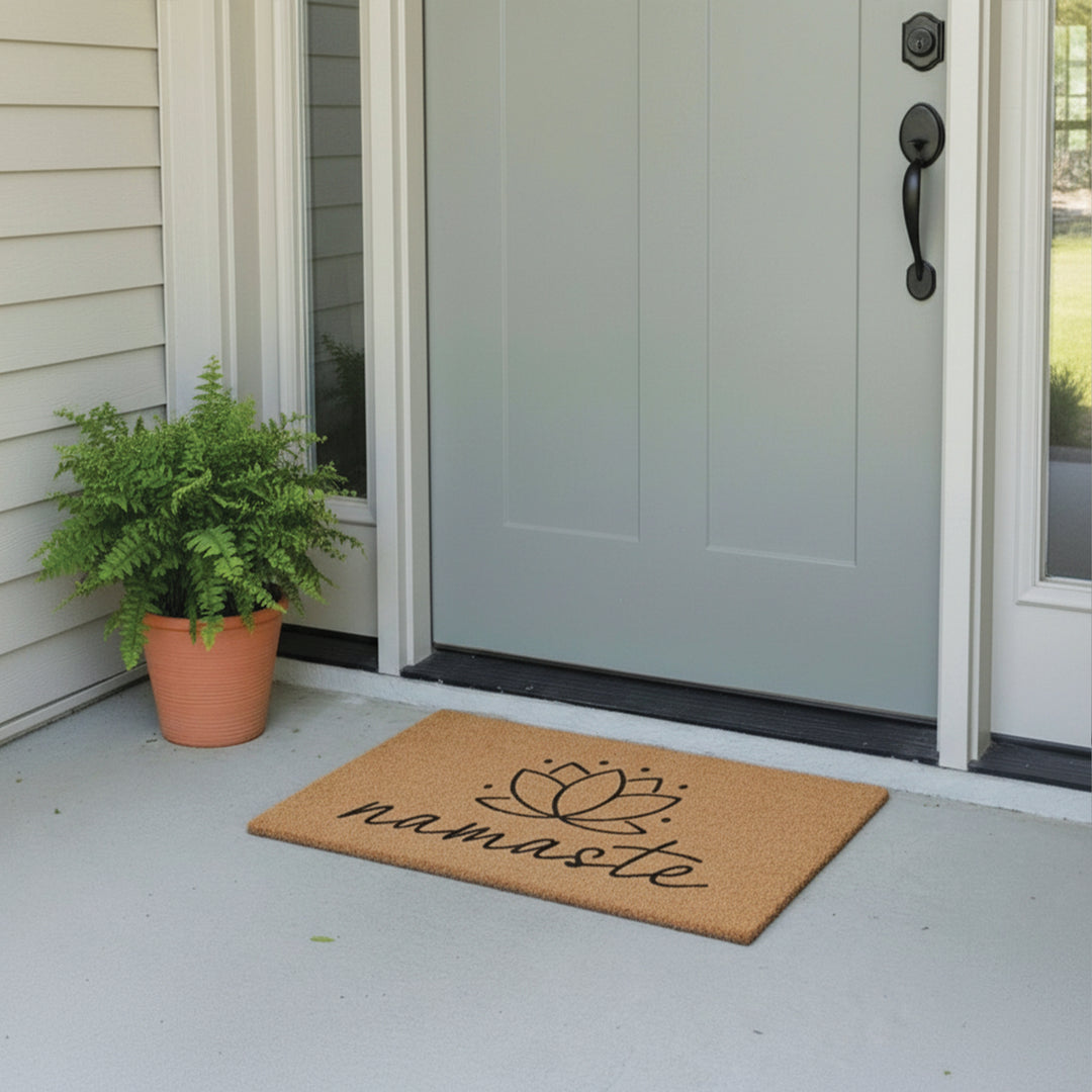 Namaste Aura Lotus Doormat