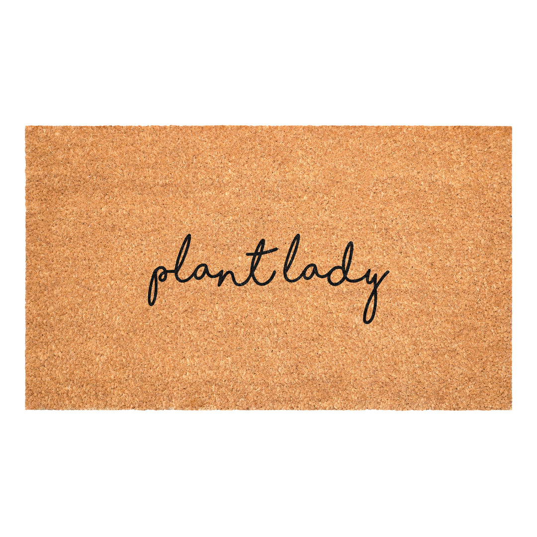 Plant Lady Script Doormat