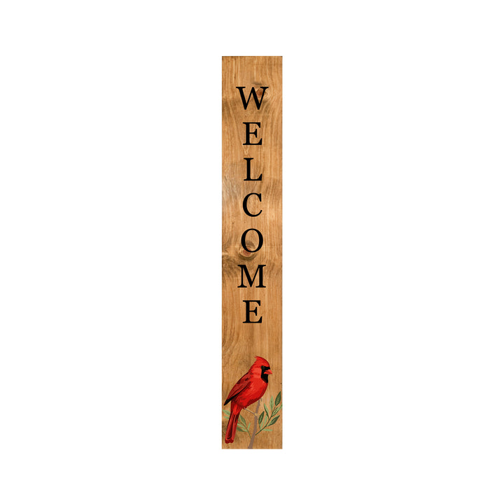 Cardinal Welcome Porch Leaner
