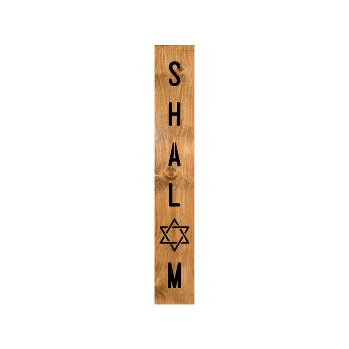 Shalom Blessings Porch Leaner