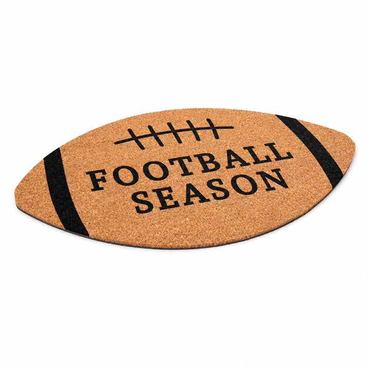 Football Season shape Doormat