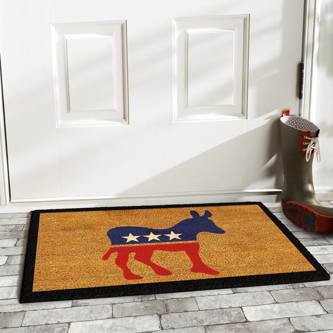 Donkey Doormat 17"x29"
