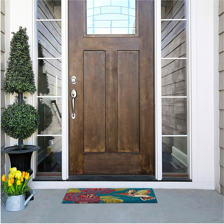 Hummingbird Delight Doormat 17"x29"