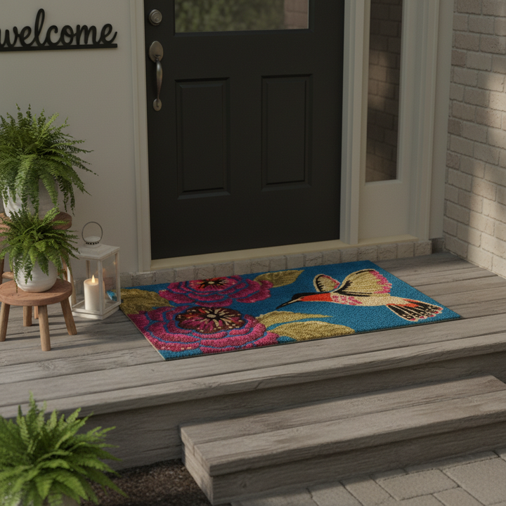 Hummingbird Delight Doormat