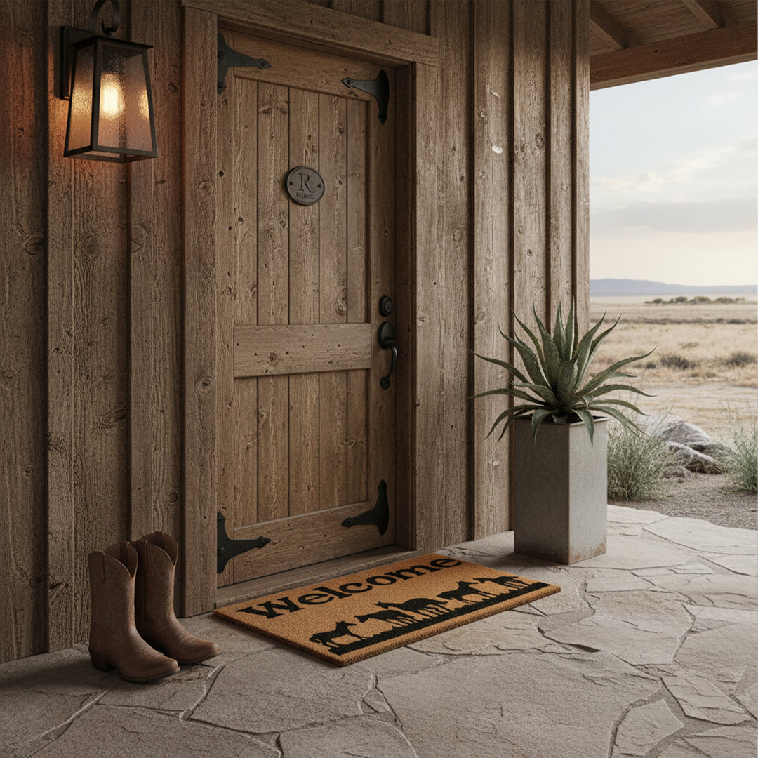 Horses Welcome Doormat