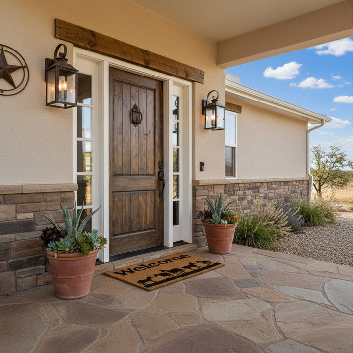 Horses Welcome Doormat