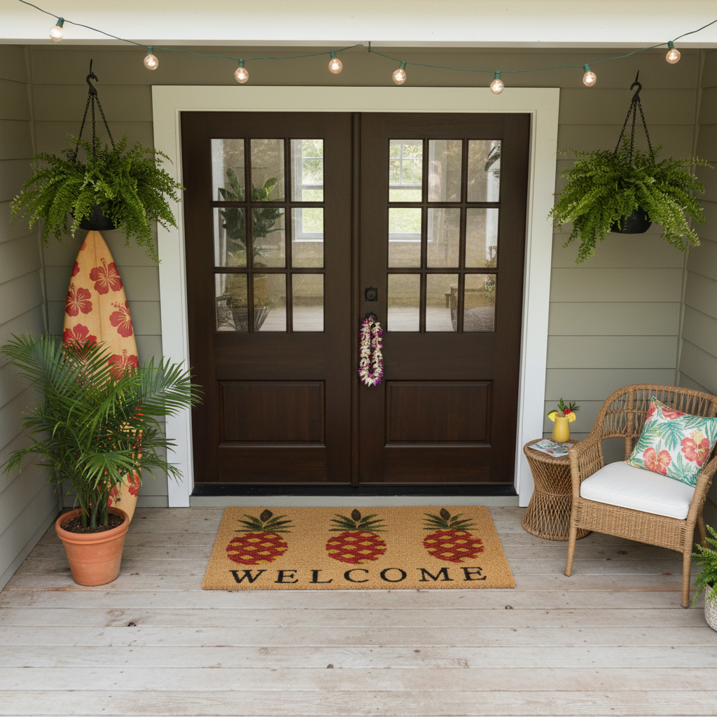 Pineapple Welcome Doormat