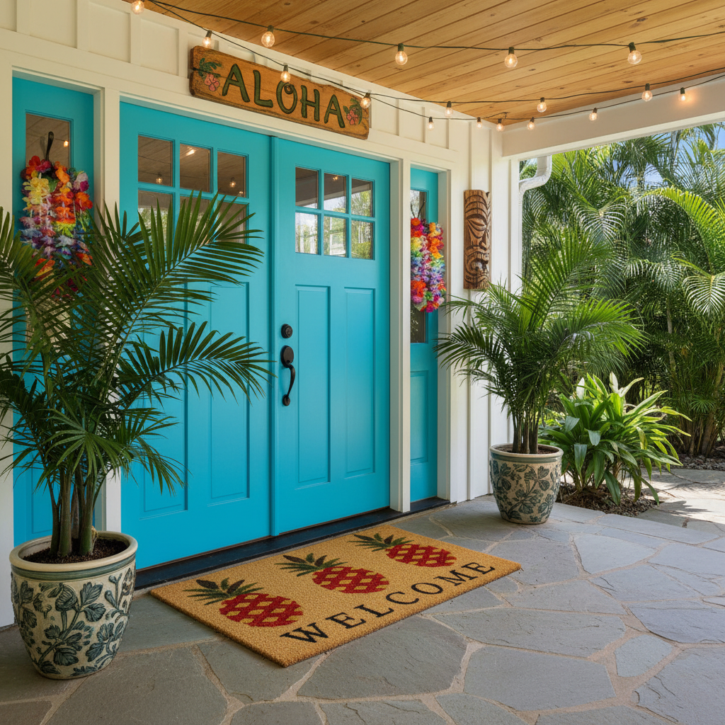 Pineapple Welcome Doormat
