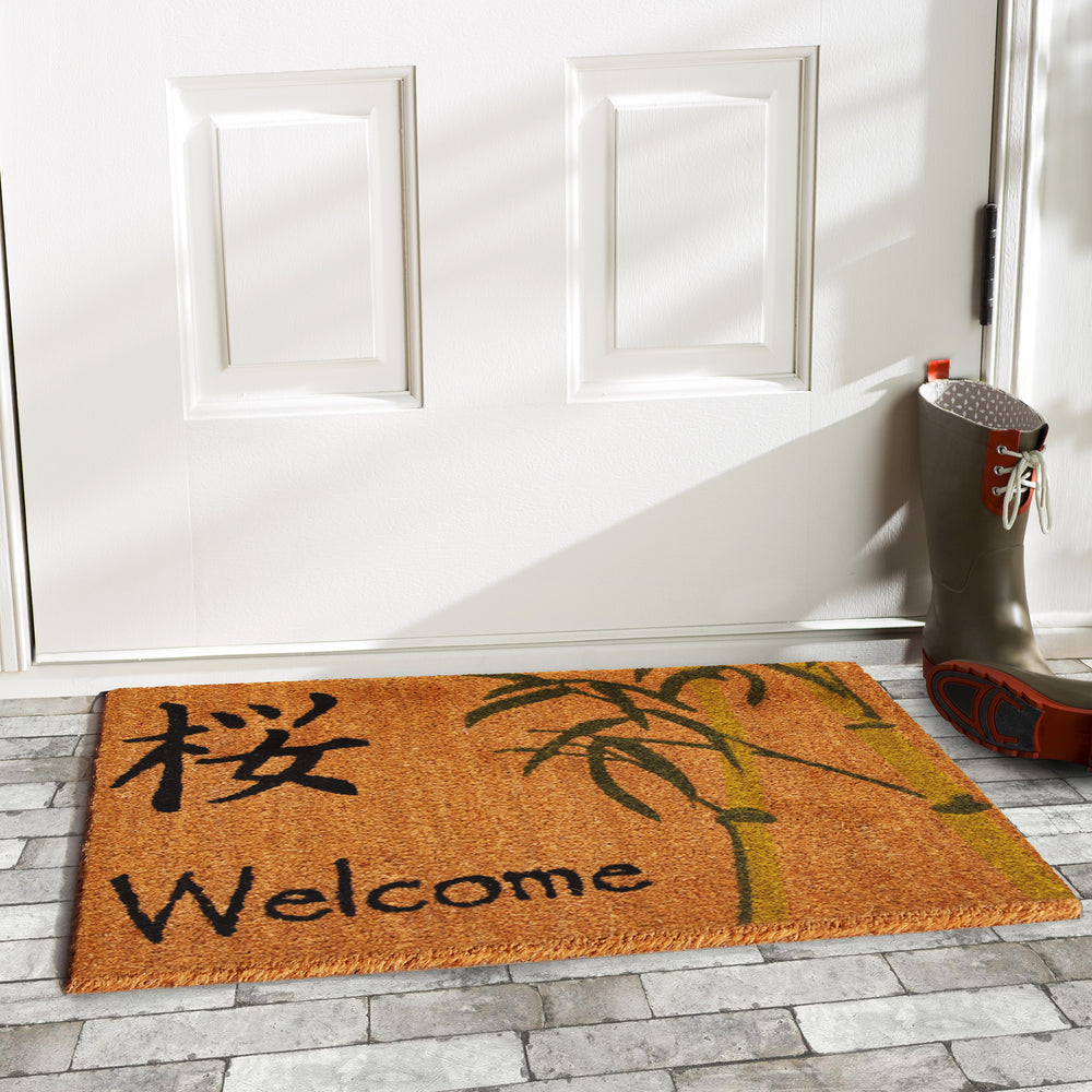 Asian Welcome Doormat 17"x29"