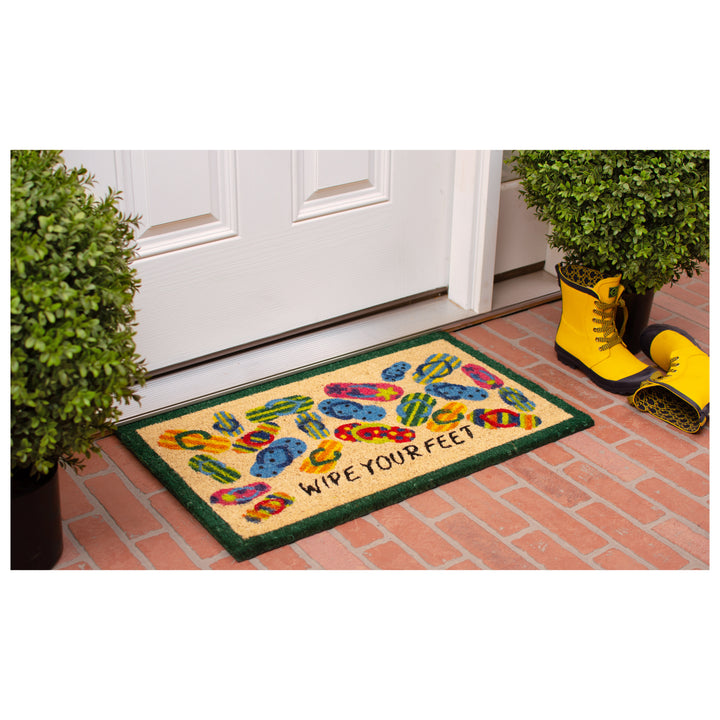 Lots of Flip-Flops Doormat 17"x29"